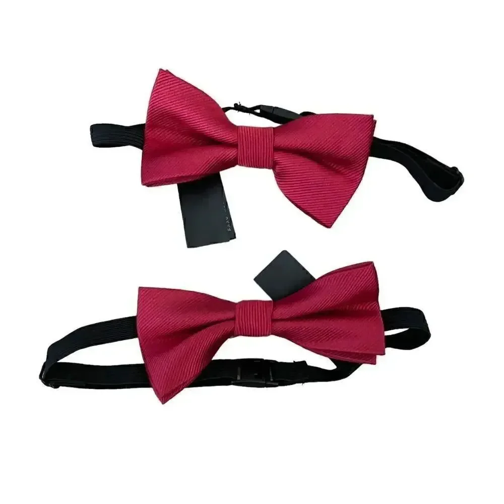 H&M Ruby Red Bow Tie Special Occasion Holidays Bundle Sz 6X & 10